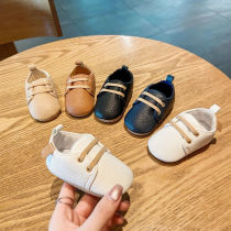 0 a 1 year old spring and autumn new men and women baby shoes soft rubber bottom toddler shoes indoor and outdoor baby shoes single shoes leather shoes