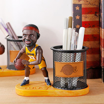 James Kobe hand-run model pen holder limited edition souvenir boy birthday gift basketball related peripheral