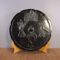 In the Tang Dynasty the bronze Confucius answered the disciples to ask the mirror antiques and antiques.