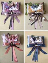 In-car Charcoal Bag with Smell Pendulum on-board bouquet Dried Flowers Fragrant Bag Auto Balsamic sachet Perfume Bag Car