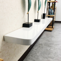 Lacquer plate wall shelf living room TV background Wall Wall Wall decoration hanging simple TV cabinet