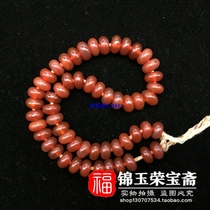 Tibetan area return old beads abacus beads natural red old agate spacer bead bracelet bracelet diamond beads accessories