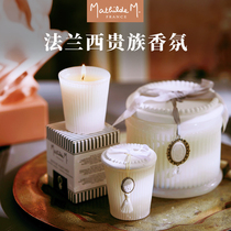 Mathilde M French scented candle Home indoor jubilee fragrance Noble Countess calms the mind and helps sleep