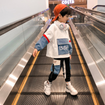 Childrens clothing boys spring clothing suit suit 2022 The new Yangqi Spring Festival Internet Red Fried Street Boy Tide clothes