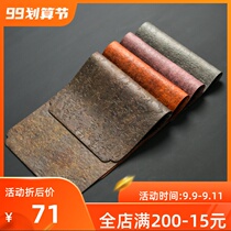 Shanshan bamboo wood ultra-fiber cloth tea mat table cloth table flag tea mat coaster Japanese waterproof dry bubble tea towel simple Masters seat