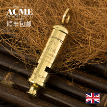 British original imported Ekomi 1914 original mold production metal survival whistle outdoor treble field life