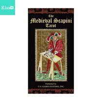(订)进口正版 中世纪巡礼塔罗牌 Medieval Scapini Tarot