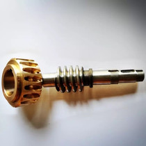 Welcome to the drawings to customize the turbine worm large modulus thread grinding processing high precision etc.