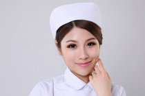 Nurse cap white thick section doctor cap thin Nightingale dovetail hat Hospital clinic intern health school hat