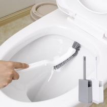 Long handle toilet brush household no dead angle soft hair wash toilet brush toilet with base toilet cleaning brush set