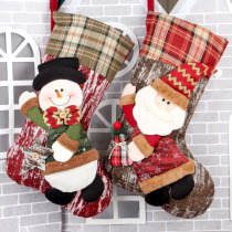 Christmas Decorations Cartoon Christmas Socks Creative Christmas Party Gift Christmas Kindergarten Gift Candy Bags
