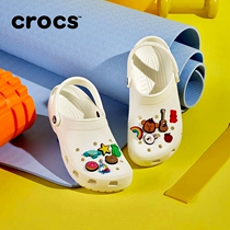 Crocs Classic Cave Shoes Karochi Autumn White Shoes Women Sandals) 10001