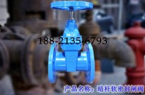 Dark Rod soft sealing gate valve elastic seat sealing gate valve flange gate valve fire gate valve water supply and drainage Z45X RVHX