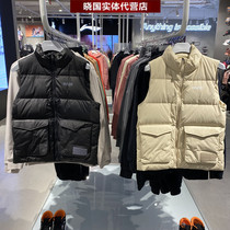 Li Ning Down Vest 2021 Winter New Men Wade Goose Down Warm Leisure Sports Top AMRR019