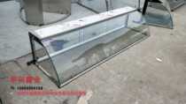 Heat preservation soup pool heat preservation table fast food glass dust cover cooked food insulation cabinet glass cover