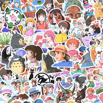 100 Hayao Miyazaki anime stickers Japanese cartoon animation cute stickers for mobile phone computer notebook decoration