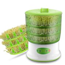  Household bean sprout machine Household automatic large-capacity bean sprout machine Environmental protection tools mung bean machine Raw bean sprout machine