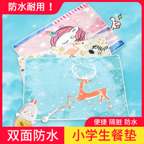 New table mat for children Primary School students placemats lunch insulation mat first grade tablecloth anti-hot ins Wind dining cloth mat