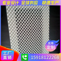 Microporous small medium and large hole aluminum mesh experiment filter metal aluminum plate mesh diamond square hole decorative partition aluminum alloy mesh