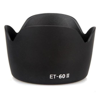 ET-60II Lotus hood for Canon 55-250 75-300 lens 58mm Hood