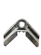 Common plate flange air duct angle code short 1 0mm galvanized card strip hook code stainless steel ventilation pipe general fittings