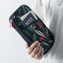 Travel abroad document bag Travel passport bag Multi-function document bag Air ticket passport holder protective cover wallet hand-held
