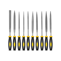 Filing knife suit carpentry grinding tool small frustration knife shgin steel filing metal triangular rubbing wood semi-circle mini-broach