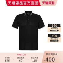 EMPORIO ARMANI ARMANI multicolor cotton lapel mens short sleeve polo shirt