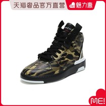 Givenchy Ji Fanshi mens cow leather WING high help sneakers