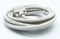 VGA extension cable Data cable 15-pin VGA extension cable DB15M DB15F White