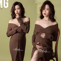 2021 New pregnant women theme clothing photo studio pregnant women Photo dress photography fashion art photo set