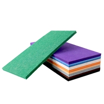 Conference room gymnasium polyester fiber sound-absorbing board wooden board sound-proof felt pad Cotton Board