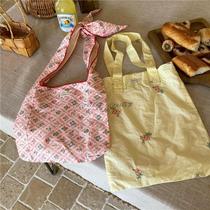 Broken Flowers Bag Packs Children 22 Years Spring Summer New Carry-on Girl Large Capacity Single Shoulder Bag