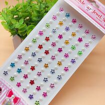 Bubble Department Store Sticker Children Kindergarten Reward Crystal Cartoon Gem Sticker Bracelet Diamond Paste Decoration