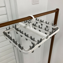Socks rack multi-function drying rack multi-clip clotheser baby childrens underwear drying rack drying socks artifact
