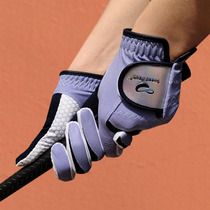 South Korea export golf gloves womens hands non-slip wear-resistant ladies non-slip particles breathable golf