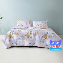 Fuanna Saints floral air conditioning by summer thin summer cool quilted by seven-hole fiber thin quilt single double summer quilt core
