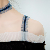 Underwear shoulder strap accessories Lace Sexy incognito invisible bra strap Sling one-line collar can be exposed bra strap