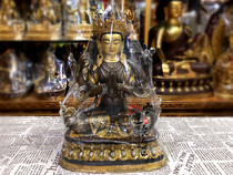 Imitation of Nepals four-armed Guanyin Buddha statue 1 foot 5(45cm) made in Qinghai Taer Temple