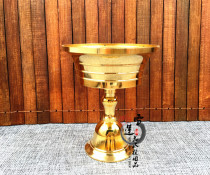 Brass for Buddha lamp Ghee lamp for Buddha lamp Buddha lamp holder Lamp cup can put ghee candle diameter 9 8m height 11cm