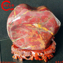 Guangxi Guilin Chicken blood stone Qishi Chicken blood jade ornamental stone Collection stone Boutique Tiger Cave ornaments rough stone