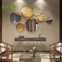 Nordic three-dimensional wall decoration metal wall decoration hotel model room bedroom living room sofa background wall decoration