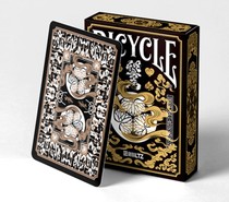 Silent Solitaire Bicycle Edo Karuta deck American Edo Warrior Magic Collection Single License Plate