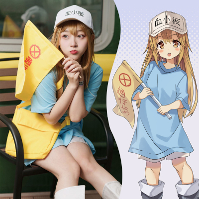 taobao agent Work clothing, shorts, fresh cute set, cosplay, with short sleeve