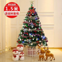 Christmas tree set meal 1 5 meters 1 8 meters 2 1 meters luxury encryption home Christmas decoration shopping mall ornaments Lantern