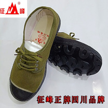 Zhengfeng shoes genuine Sichuan wear-resistant labor protection shoes men Zhengfeng liberation shoes women non-slip labor work canvas shoes