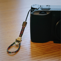 cam-in string digital camera zipper GR3 GRIII GR2 GRII Sony black card ring strap