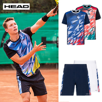 HEAD Hyde Tennis Clothing T-ShirtT Shirt Shorts Breathable Sweat Sucking Soft and Comfortable New Burning Power Series