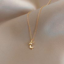 Sturbolea~Cute fawn niche design Original all-match exquisite personality Thin and white temperament style