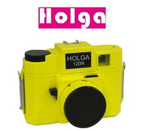 HOLGA light leakage 120N film camera 120N film camera Multi-exposure glass lens can be turned 135 yellow